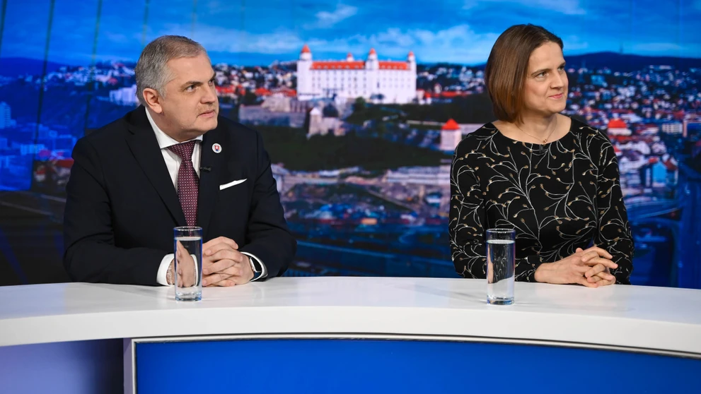 Roman Michelko a Mária Kolíková v relácii Na telo.