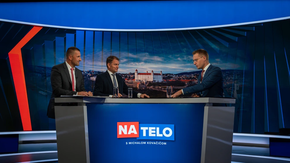 Hosťami Na telo boli Marián Viskupič (SaS) a Igor Matovič (OĽANO).