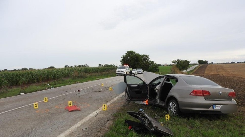 Tragická nehoda neďaleko Trnavy.