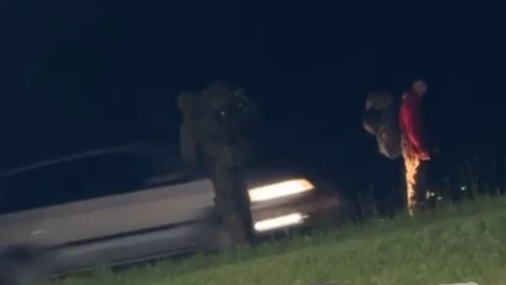 Nešťastie neďaleko benzínovej pumpy.