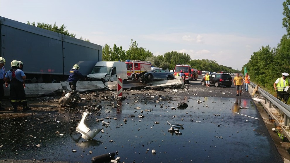 Poškodená Silvia Petríková.