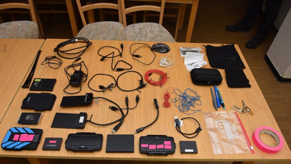 Ukradnuté veci filmového štábu Juraja Jakubiska.