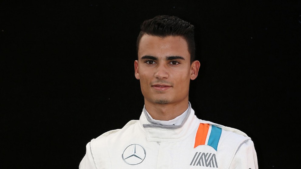 Nemecký jazdec tímu Manor Pascal Wehrlein.