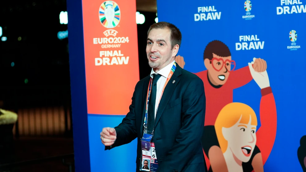 Niekdajší skvelý nemecký obranca Philipp Lahm pred žrebom ME 2024.