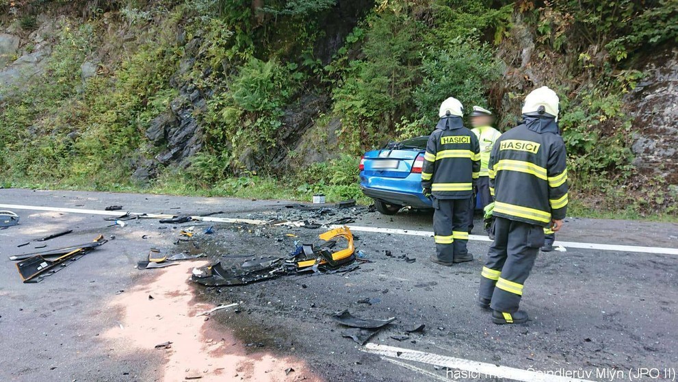 Tragická nehoda pri Špindlerovom mlyne.