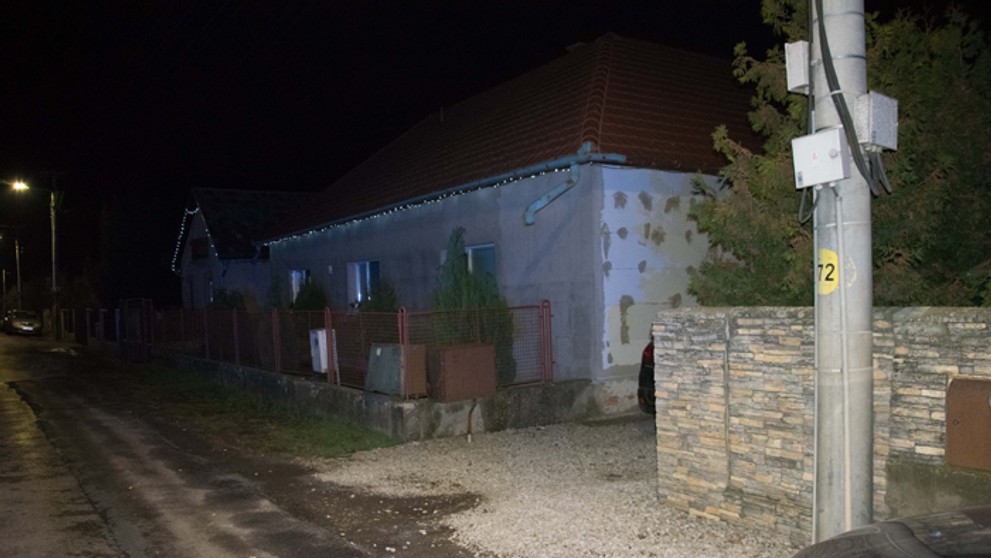 Stopa po prepade taxikára v Želiezovciach.