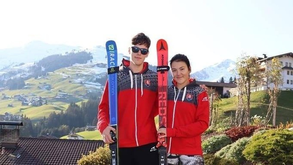 Alex Lajtman so svojou navádzačkou Monikou Ertovou.