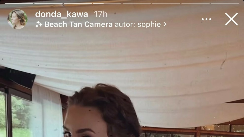 Dominikina sestra bola prekrásna nevesta.