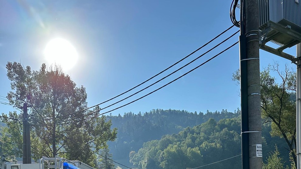 Pri vstupe do Levočskej doliny je poškodený most