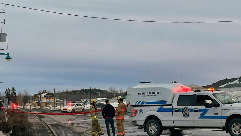 Do chodcov v provincii Quebec vrazilo auto.