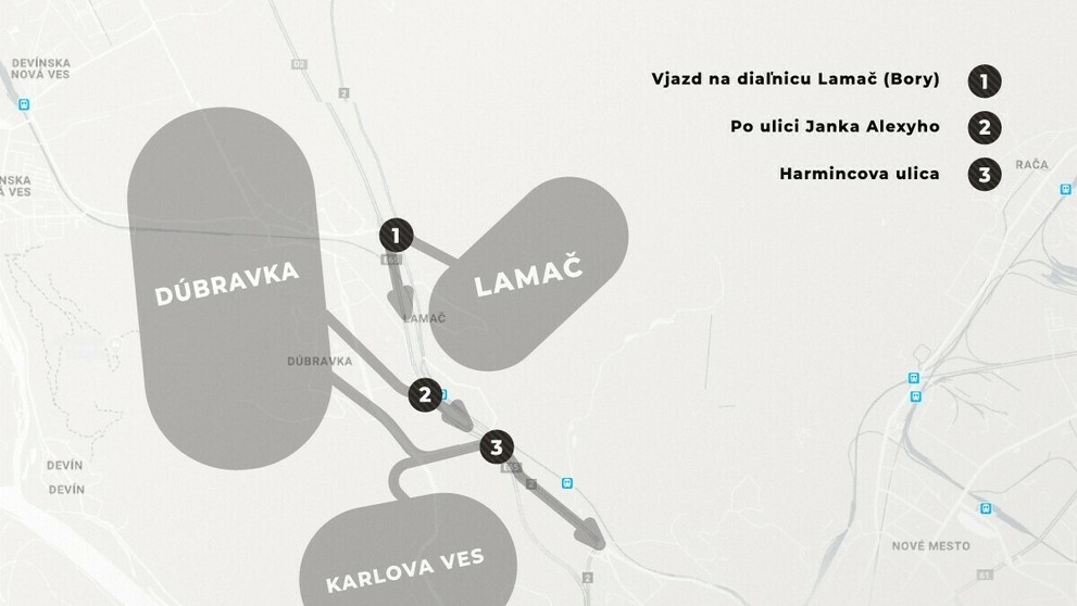 Modernizácia Dúbravsko-karloveskej radiály.