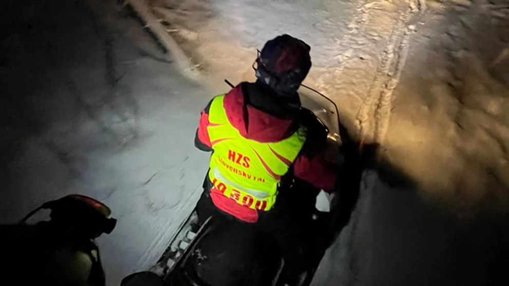 Záchrana lotyšskej rodiny v Slovenskom raji.
