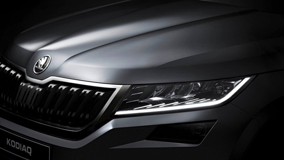 Škoda Kodiaq - pohľad spredu.