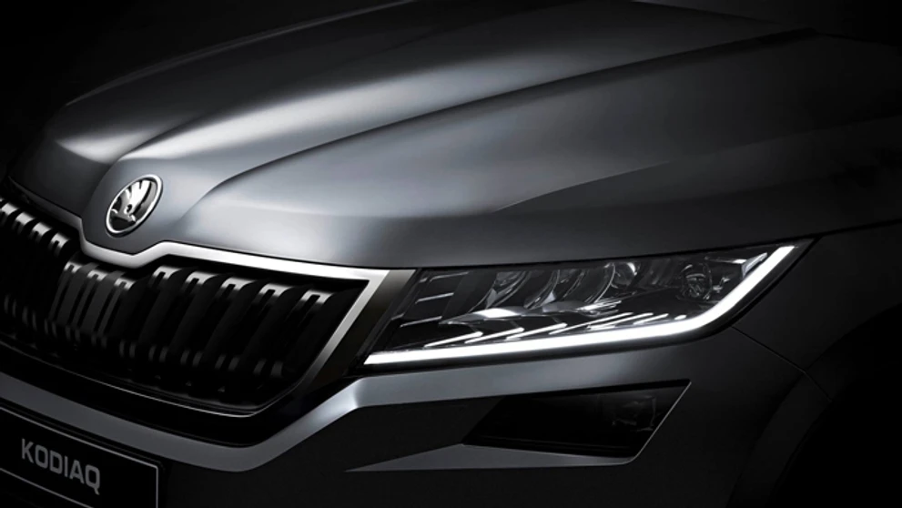 Škoda Kodiaq - pohľad spredu.