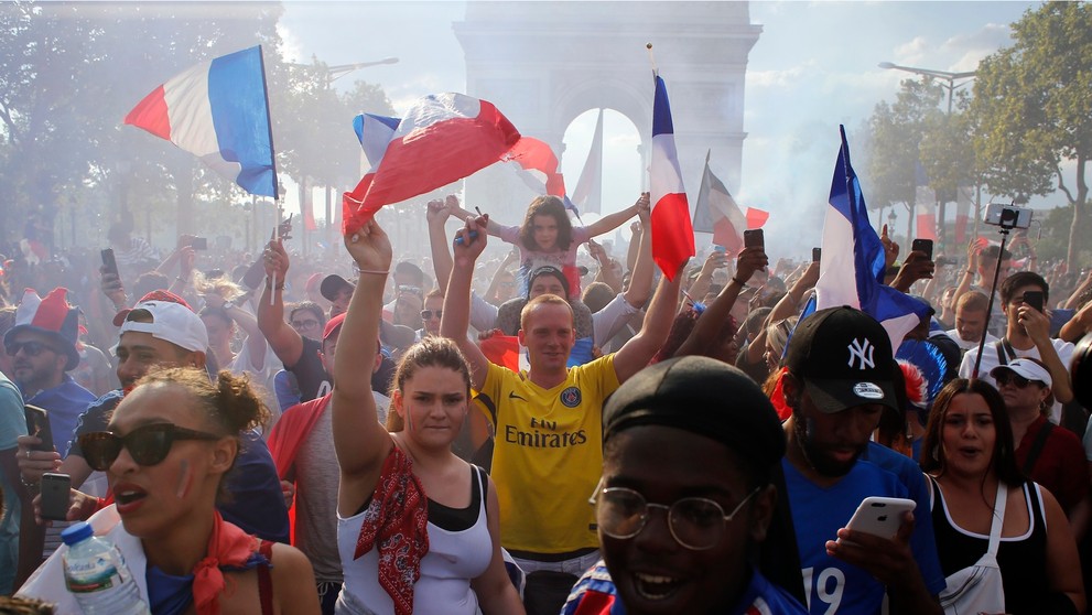 Oslavy v Paríži