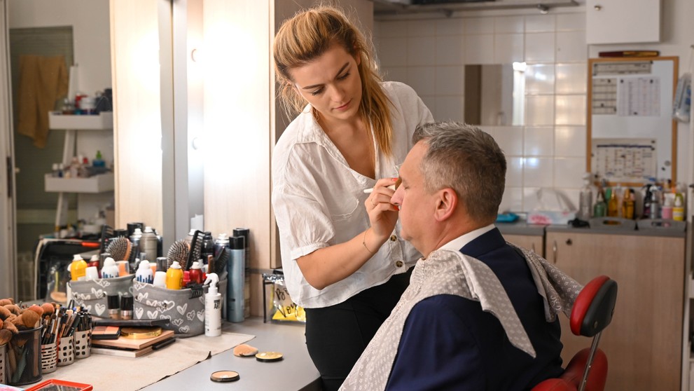 Andrej Danko pred nakrúcaním.