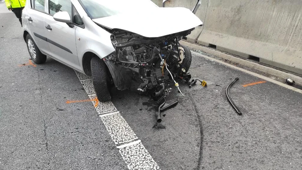 Na diaľnici pod Tatrami sa zrazili dve autá, jedného z vodičov prevážal vrtuľník