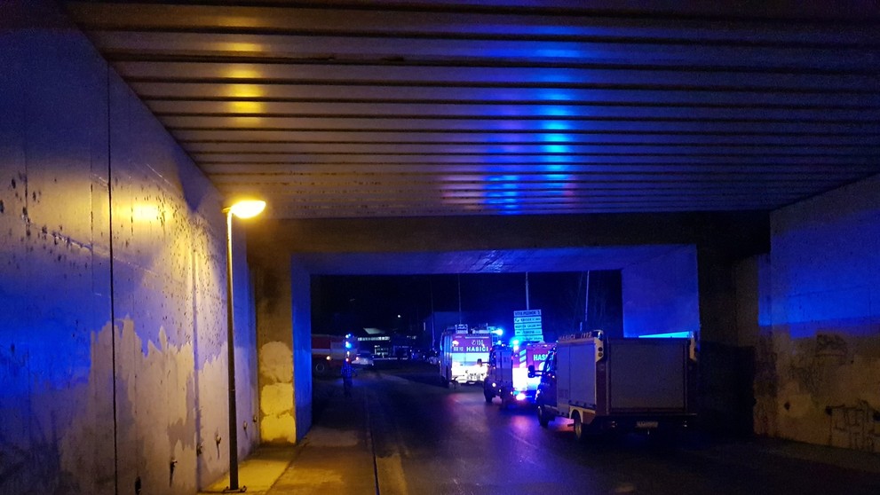 Zrážka vlaku v Pezinku.