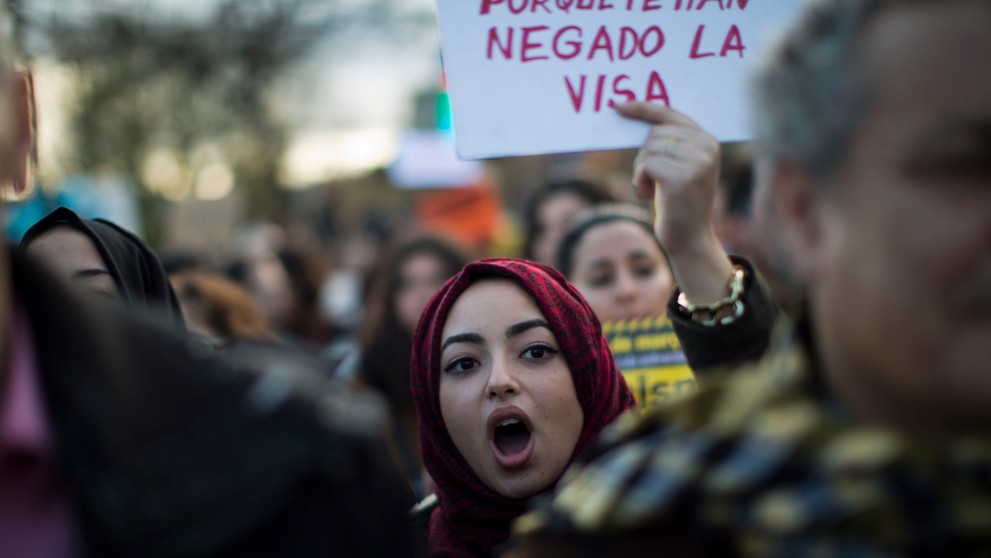 V Barcelone demonštrovali ľudia za lepšie podmienky pre utečencov.