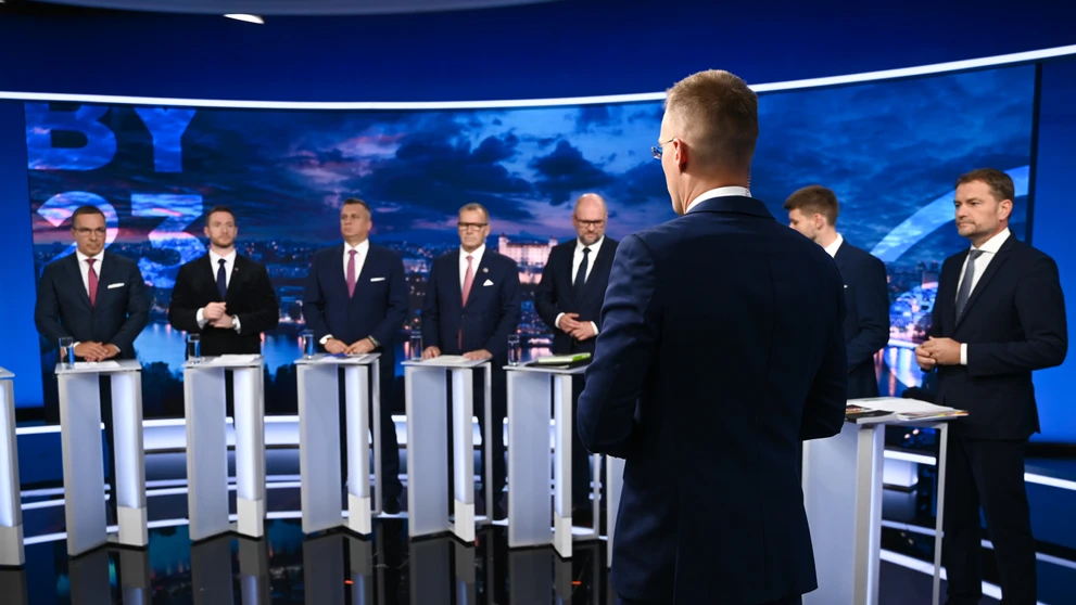 Účastníci predvolebnej diskusie - 25. 9. 2023