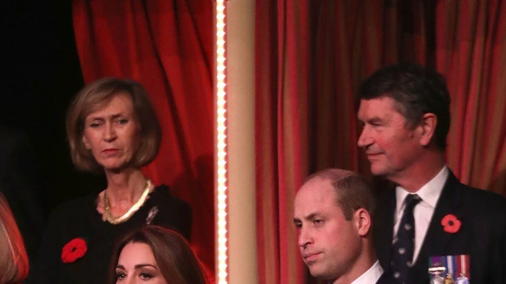 Princ William a vojvodkyňa z Cambridge. 