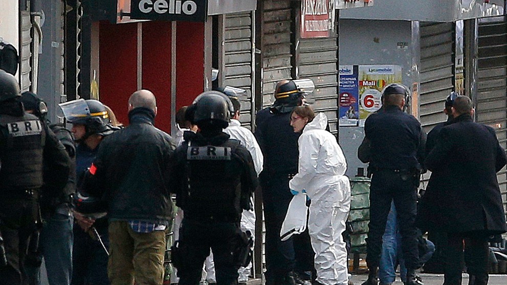 Policajná razia v Saint Denis
