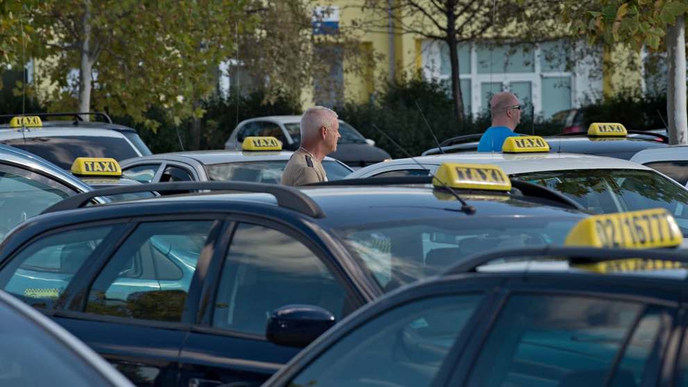 Protest proti Uberu