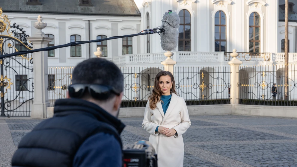 Zuzana Čimová (zákulisie nakrúcania televíznej upútavky)