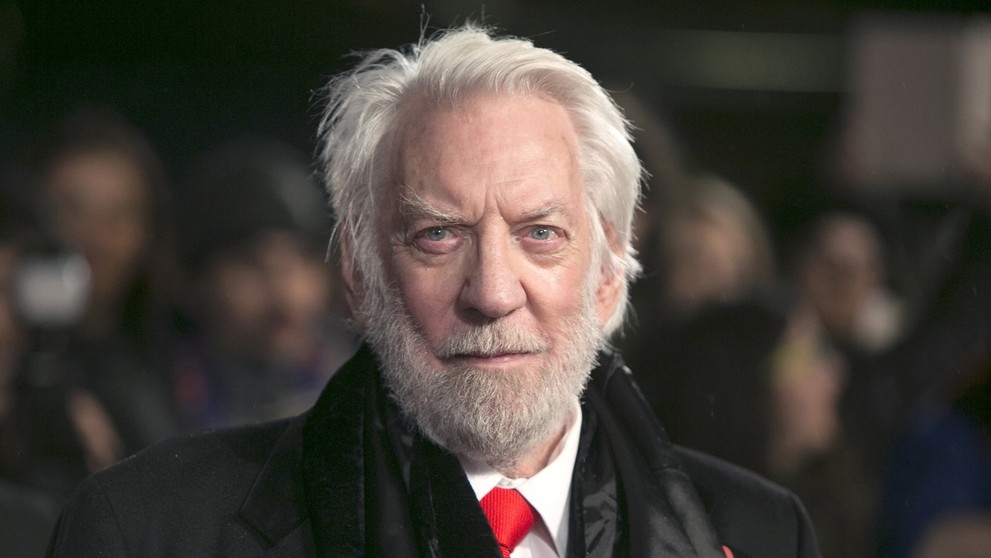 Donald Sutherland na snímke z roku 2020