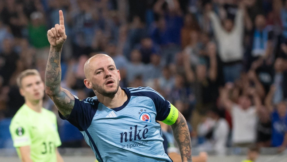 Slovan Bratislava - KÍ Klaksvík.