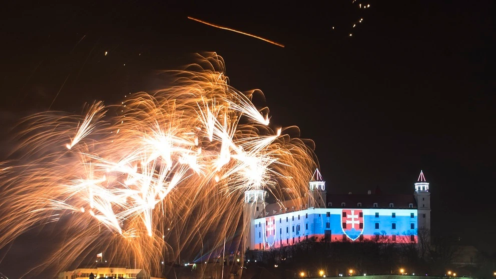 Silvester v Bratislave.