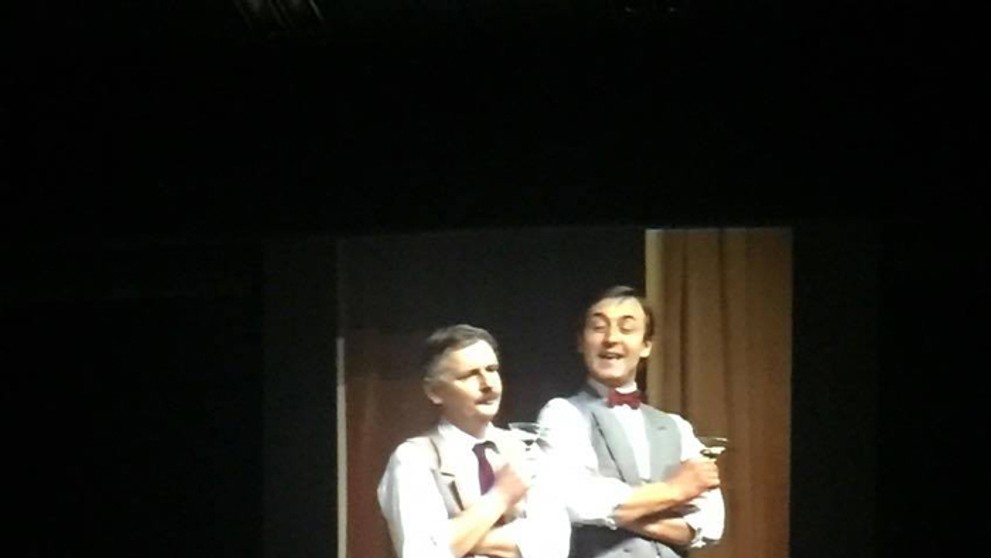 Juraj Slezáček a Michal Dočolomanský - umelci, ktorí sa stretávali nielen na javisku, ale aj vo filme.