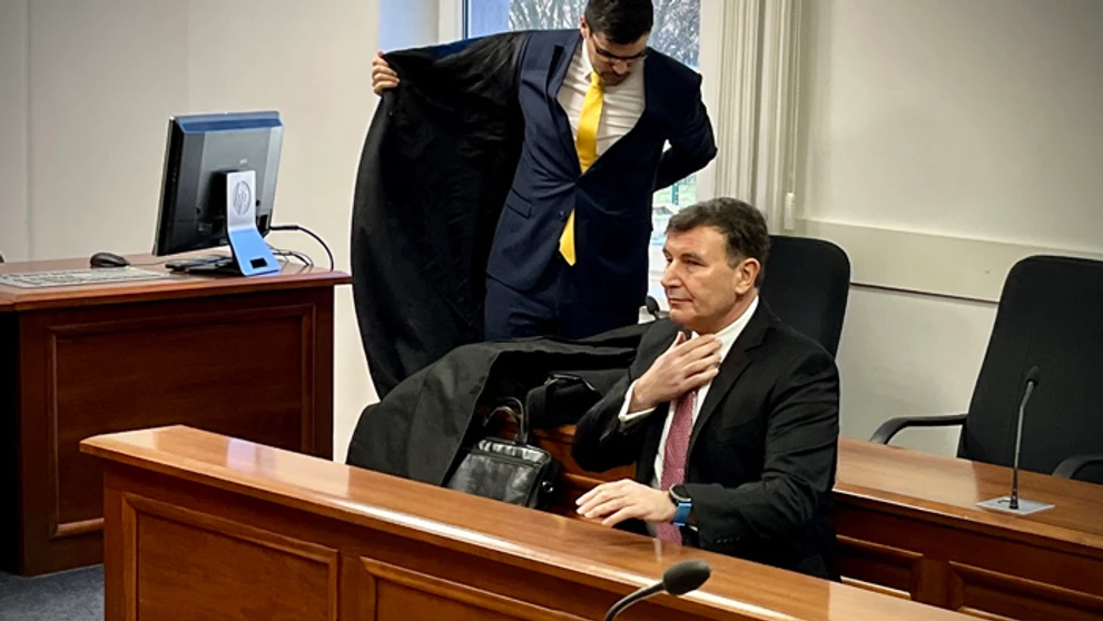 František Imrecze na súde.