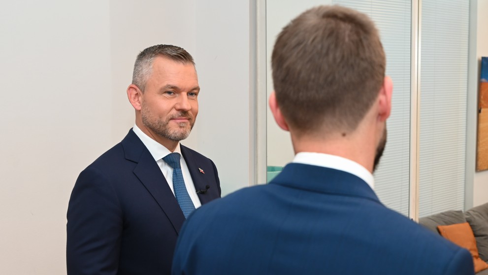 Michal Šimečka a Peter Pellegrini v relácii Na telo.