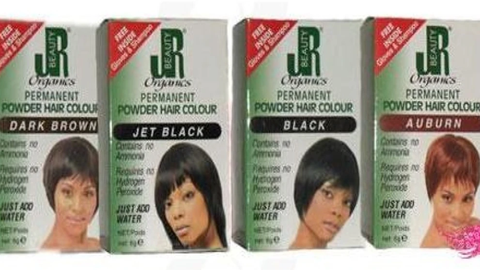 Farba na vlasy značka Organics Permanent Powder Hair Colour hair JR Beauty 