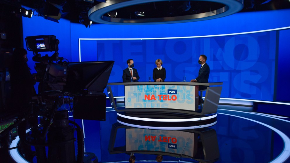 Peter Sabaka a Elena Prokopová v Na telo plus.