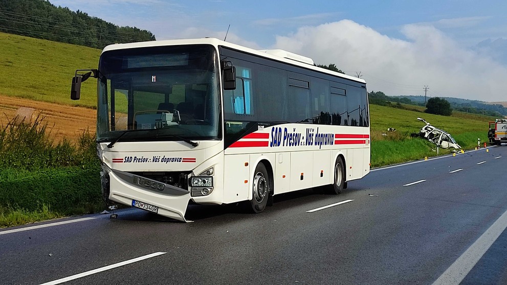 Tragická nehoda v okrese Bardejov.