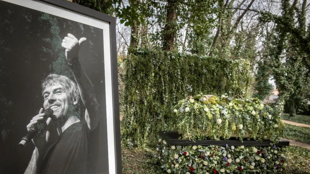 Miesto posledného odpočinku Petra Kellnera.