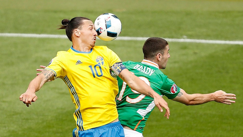 Francúzsko Futbal ME16 E Írsko Švédsko