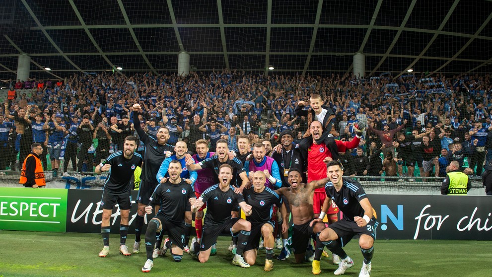 NK Olimpija Ľubľana - ŠK Slovan Bratislava.