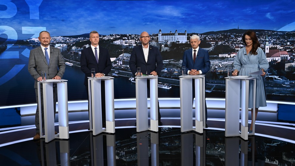 Predvolebná diskusia s Michalom Kovačičom.