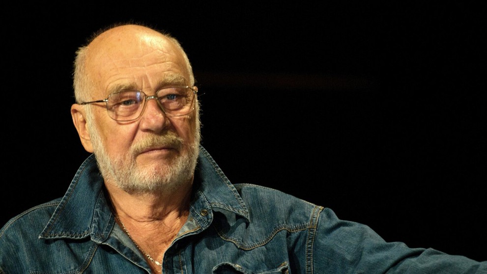 Leopold Haverl počas tlačovej konferencie pri príležitosti otvorenia novej 61. divadelnej sezóny nitrianskeho Divadla Andreja Ba