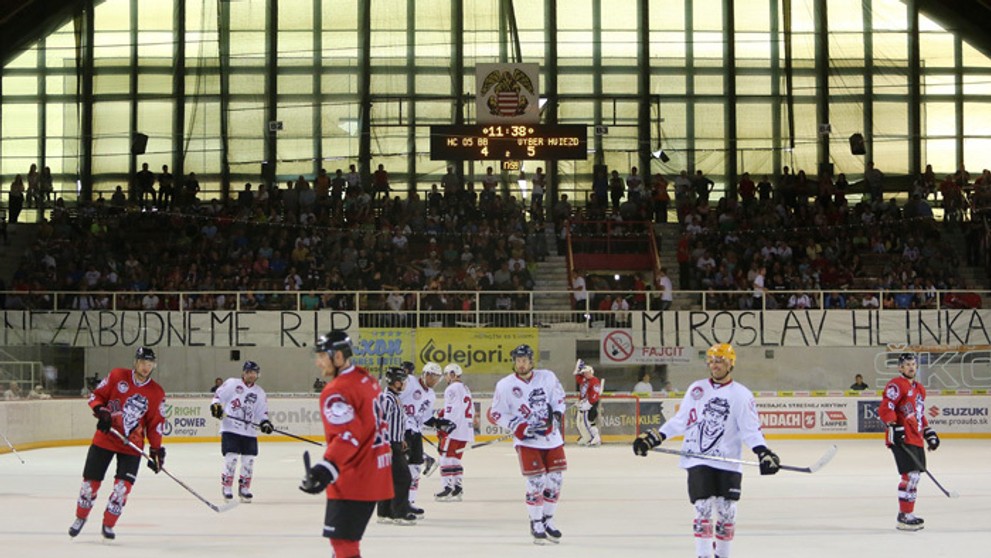 Exhibícia na počet Mira Hlinku.