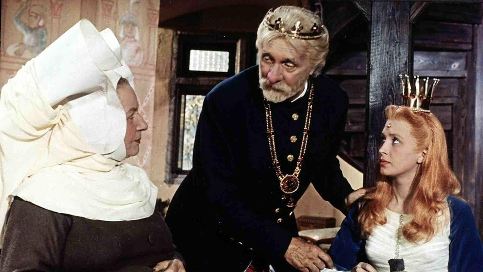 Záber z rozprávky Princezná so zlatou hiezdou na čele