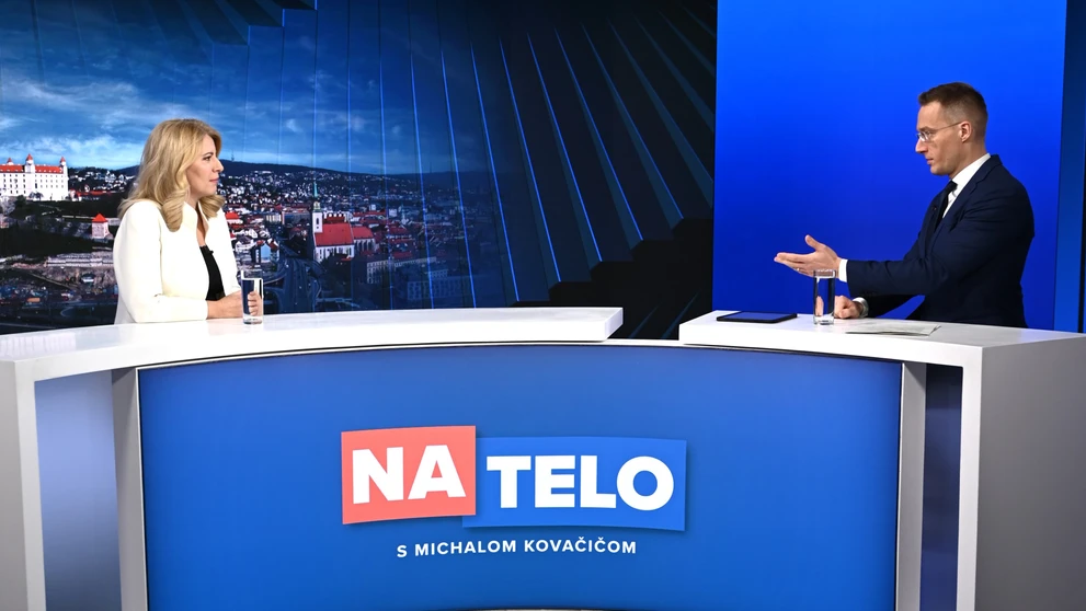 Prezidentka Zuzana Čaputová v relácii Na telo.