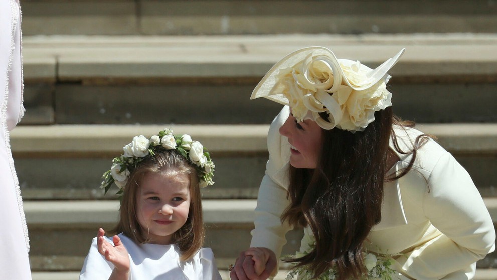 Kate Middleton a princezná Charlotte