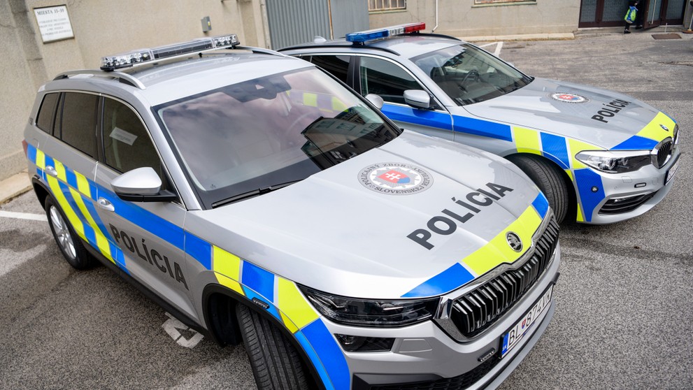 Nové policajné vozidlá.