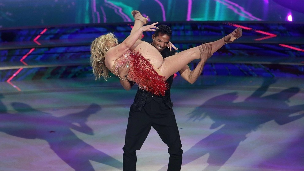 Speváčka Anastacia v tanečnej šou.