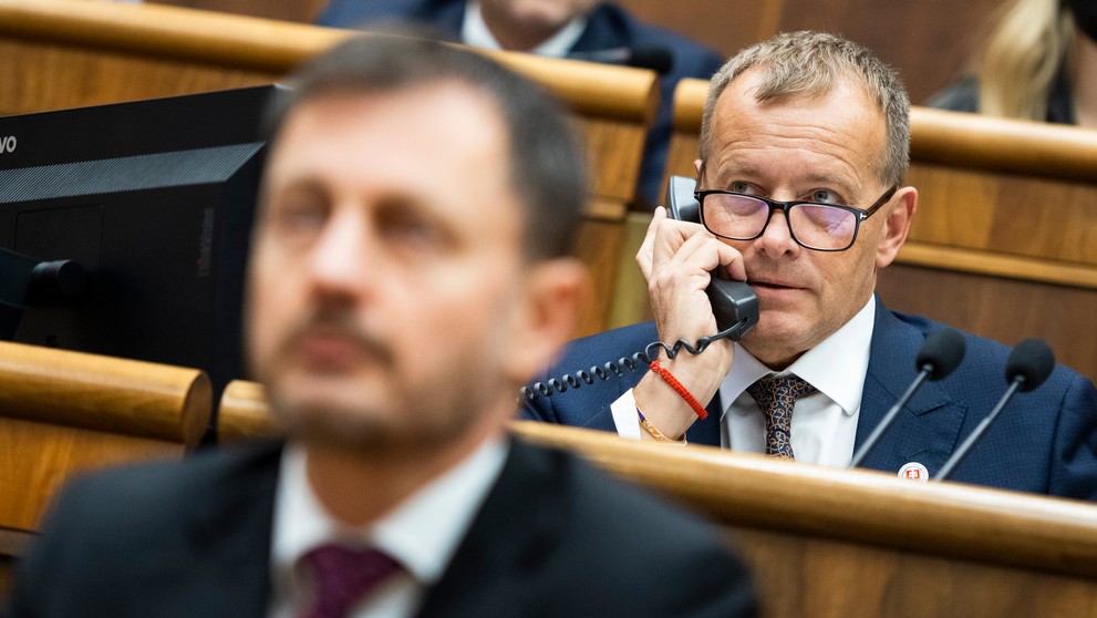 Boris Kollár a Eduard Heger