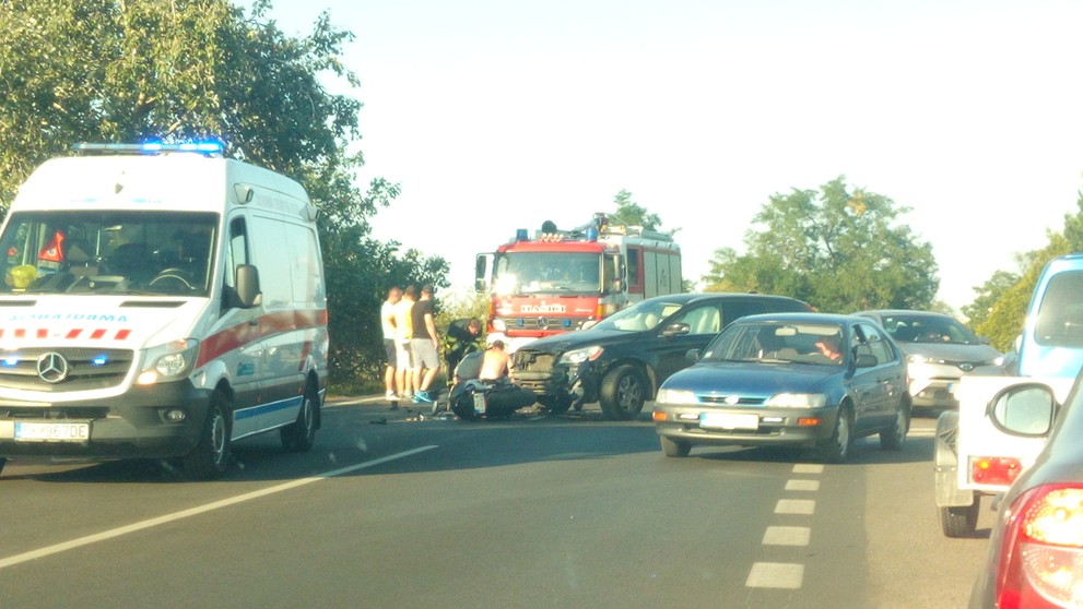 Havária pred Veľkým Bielom